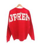 シュプリーム SUPREME 20SS Stars Crewneck スター クルーネック トレーナー スウェット ロゴ 刺繍 オーバーサイズ XL 赤 レッド ■GY18 /MQ ▲H