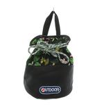 アウトドアプロダクツ OUTDOOR PRODUCTS 美品 巾着 ショルダーバッグ 黒 ブラック /MG ■GY22