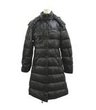 モンクレール MONCLER MEINA メイナ ダウンコート ロング 黒 ブラック アウター /YU ■GY06