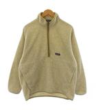 パタゴニア Patagonia SYNCHILLA シンチラ マースピアル プルオーバー フリース ジャケット ハーフジップ ロゴ L ベージュ 25735 /BM18 ■GY50