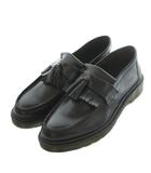 ドクターマーチン DR.MARTENS ADRIAN エイドリアン タッセル ローファー レザー USM8 26.0cm 黒 ブラック /MI ■GY50