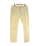 14SS パンツ コットン テーパード ボタンフライ 48 オフホワイト S50LA0057 S36687 /HS ■GY50