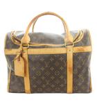 ルイヴィトン LOUIS VUITTON モノグラムキャンバス サック シヤン レザー キャリーケース キャリア ペット用品 茶 ブラウン TH4067 /MW ■GY20 ■OH