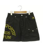 ルコックスポルティフ le coq sportif GOLF COLLECTION ゴルフウエア 台形スカート ミニ 11 ブラック /MY ■OS ■GY06