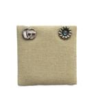 グッチ GUCCI ピアス アクセサリー 両耳用 花 GGロゴ Silver925 シルバー色 ■GY12 /MQ ■OH