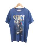 シュプリーム SUPREME START SOMETHING TEE Tシャツ プリント 半袖 クルーネック M 紺 ネイビー /KK ■GY12