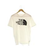 ザノースフェイス THE NORTH FACE Tシャツ カットソー ロゴプリント 半袖 M 白 ホワイト 黒 ブラック /MI ■GY53
