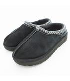 アグ UGG タスマン スリッポン シープスキン ボア 24cm 黒 ブラック 5955 /UO