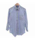 メーカーズシャツ カマクラ MAKER'S SHIRT 鎌倉 ボタンダウンシャツ BD 長袖 ストライプ 青 白 /UO