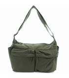 ユニクロ UNIQLO 25SS マルチポケットショルダーバッグ ナイロン オリーブ 361-479577 /UO