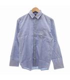 シャツ ストライプ 長袖 1 ブルー /UO