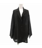 24SS ドロストシアージャケット テーラード F 黒 ブラック 24010462701030 /UO