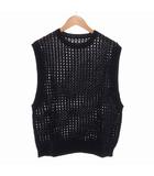 5ゲージ メッシュ ベスト S ネイビー /UO