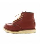 レッドウィング REDWING 6インチ クラシックモック 6-inch Classic Moc 犬タグ アイリッシュセッター ショートブーツ レザー ロゴ GORETEX US8 25cm 赤 レッド 8864 /MQ