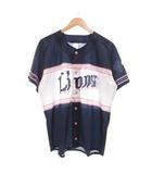 ジルバイジルスチュアート JILL by JILLSTUART Lions 埼玉西武ライオンズ ユニフォーム L ネイビー 白 ホワイト ピンク /UO2