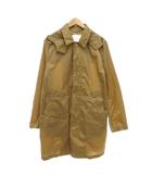 マッキントッシュ MACKINTOSH ステンカラーコート レインコート ナイロン フード付き 38 キャメル GM-043B /UO