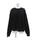 シップス SHIPS トレーナー スウェット クルーネック 長袖 黒 ブラック /AE