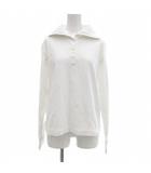 B&Y ユナイテッドアローズ BEAUTY&YOUTH ビューティー&ユース コットン セーラー プルオーバー カットソー 長袖 F ホワイト /UO