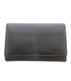 プラダ PRADA キーケース 6連 サフィアーノレザー ブラック /UO