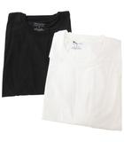 チャンピオン CHAMPION 2点セット Authentic Tシャツ 半袖 XL 白 ホワイト 黒 ブラック /AE