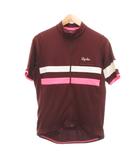 Rapha サイクルジャージ 半袖 ジップアップ L ボルドー /UO
