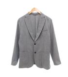 シップス SHIPS テーラードジャケット リネン混 シングル M グレー /UO