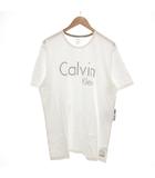 カルバンクライン CALVIN KLEIN タグ付き Tシャツ 半袖 ロゴ プリント L 白 /UO