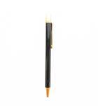 カルティエ Cartier must マスト ボールペン ツイスト式 ブラック ゴールドカラー /UO ☆AA★