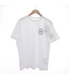 アルマーニエクスチェンジ A/X ARMANI EXCHANGE タグ付き AXロゴ 半袖クルーネックTシャツ L 白 ホワイト /UO
