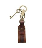 ディースクエアード DSQUARED2 キーホルダー キーリング チャーム レザー 本革 茶 ブラウン /AE