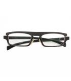  フート・アーロン BMS ベルギー Hoet Aaron BMS Belgium メガネ 眼鏡 スクエア 度無し 黒 ブラック /GV