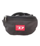 ディーゼル DIESEL 美品 ボディバッグ ウエストバッグ ミニ ロゴ 黒 ブラック /AE