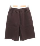 ユニクロ UNIQLO C タグ付き 25SS スウェットワイドショーツ パンツ S イージー ハーフ ショート丈 ワイン /AE