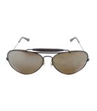 ボシュロム アウトドアーズマン サングラス ティアドロップ レザー USA製 52□14 茶 ブラウン /UO