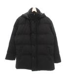 ダウンジャケット カシミヤ フード付き M グレー /UO