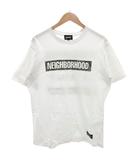 ショット SCHOTT ネイバーフッド NEIGHBORHOOD × コスタスセレメティス Kostas Seremetis TEE SHORT SLEEVE Tシャツ 半袖 クルーネック プリントロゴ M 白 ホワイト /GV