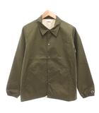 チャンピオン CHAMPION 美品 コーチジャケット M 裾ドロスト ナイロン カーキ /AE