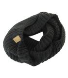 アディダスオリジナルス adidas originals ニットスヌード マフラー ロゴ 黒 ブラック /GV