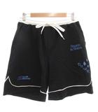 ザラ ZARA タグ付き スウェットショートパンツ ハーフ イージー S 裏毛 黒 ブラック 白 ホワイト /GV