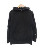 チャンピオン CHAMPION リバースウィーブ REVERSE WEAVE パーカー プルオーバー スウェット 長袖 M 裏起毛 ウォッシュ加工 ロゴ刺繍 紺 ネイビー /GV