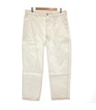  ワイパー WAIPER ワイドパンツ ボタンフライ ツータック コットン 25 白 ホワイト /GV