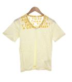 17SS エイズ Tシャツ 半袖 XS プリント Vネック 黄 イエロー S30GJ0004 S20299 /AE