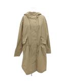 ギャップ GAP OVERSIZED PARKA オーバーサイズ パーカー モッズコート ミリタリー ロング S ベージュ /FF