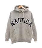 ノーティカ NAUTICA パーカー フーディ S プルオーバー 長袖 アーチロゴ グレー /AE