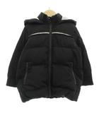 ベベ bebe ダウンジャケット フード ジップアップ 100 黒 ブラック /GV