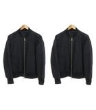 グローバルワーク GLOBAL WORK リバーシブル MA-1ジャケット ブルゾン M ジップアップ ナイロン 迷彩柄 カモフラ 紺 ネイビー /GV