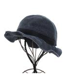 ヘリーハンセン HELLY HANSEN サマーロールハット 帽子 リボン ロゴ 紺 ネイビー /GV