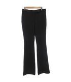 アレキサンダーマックイーン ALEXANDER MCQUEEN タグ付き ナロー ブーツカット パンツ スラックス 36 紺 ネイビー フレア 585076QEAAA /FF