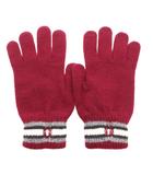 フレッドペリー FRED PERRY MACKIE 別注 チルデンライン ニット 手袋 ウール レッド系 /UO