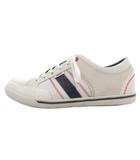 バンズ VANS CAIMAN ローカットスニーカー シューズ 26.5cm レザー V2901RN 白 ホワイト 紺 ネイビー /GV